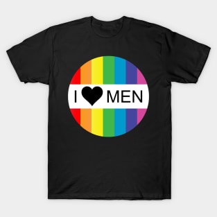 i love men T-Shirt